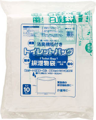 ワタナベ トイレットバック 排泄物処理袋 乳白
