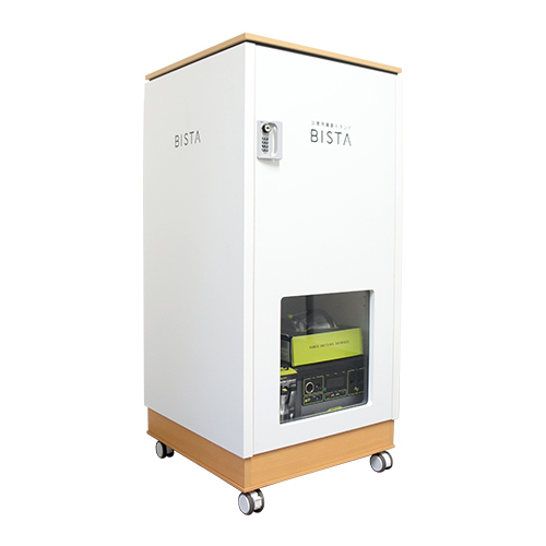 備蓄スタンド BISTA蓄電池 フルセット