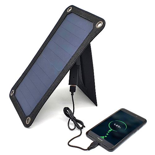 ソーラー充電パネル HD-1SOLAR1BK