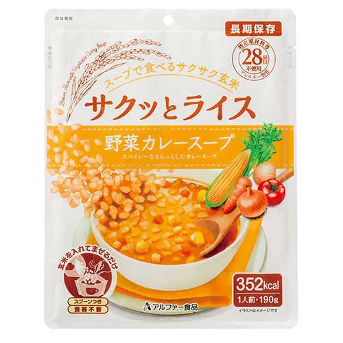 サクッとライス 野菜カレースープ 40袋