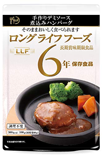 ロングライフフーズ 煮込みハンバーグ50袋入