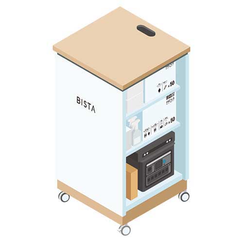 BISTA 蓄電池フルセット Anker