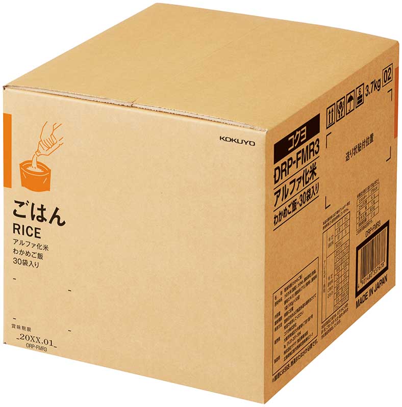 アルファ化米<PARTS-FIT>わかめご飯30袋入