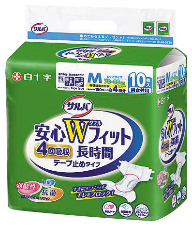 安心Wフィット Mサイズ10枚×4パック入