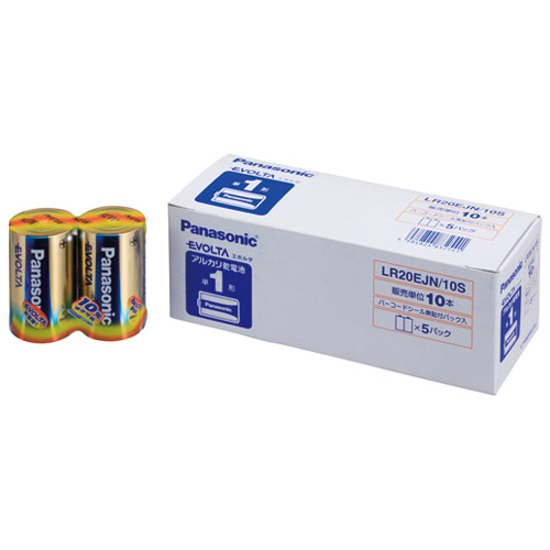 エボルタ乾電池 単1 LR20EJN10S 10個