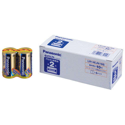 エボルタ乾電池 単2 LR14EJN10S 10個