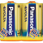 Panasonic エボルタ乾電池 単1形2本パック