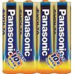 Panasonic エボルタ乾電池 単4形4本パック