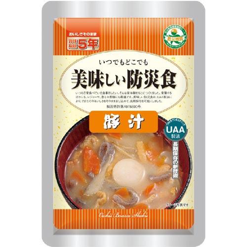 美味しい防災食 豚汁 50袋