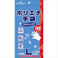 826 ポリエチ手袋100枚 L