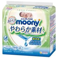 ムーニーおしりふき 詰替80枚X3