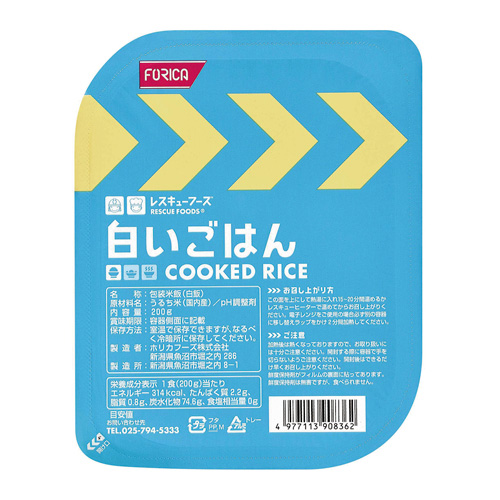 レスキューフーズ 白いごはん180g 24袋