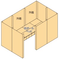 段ボールパーティション 9枚セット