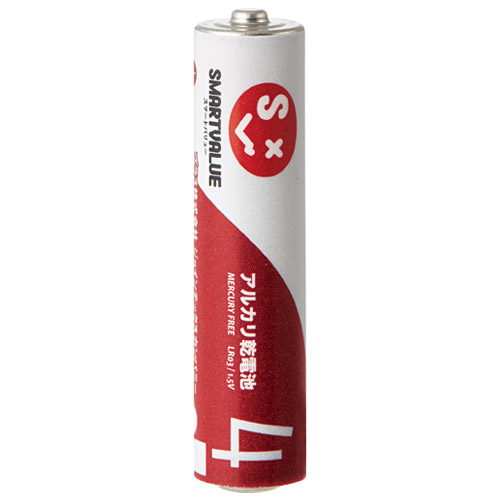 アルカリ乾電池Ⅱ 単4×4本 N224J-4P