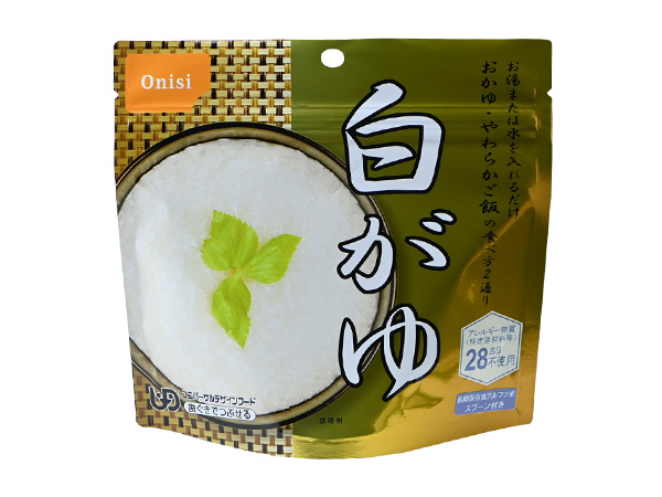 尾西の白がゆ(42g・50袋入り・アレルギー対応)