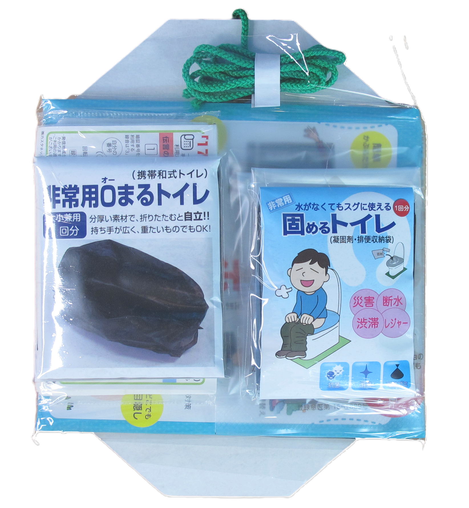 『コレット』ヘルメット収納型非常備蓄セット